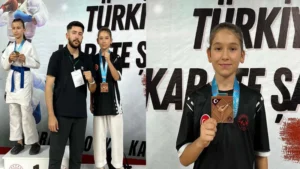 Minik Eldiven Zümra Aktaş’tan Türkiye üçüncülüğü