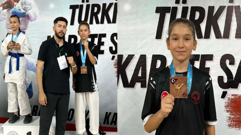 Minik Eldiven Zümra Aktaş’tan Türkiye üçüncülüğü