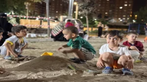 Büyük Şehir Parkı’nda çocuklara güvenli oyun alanı
