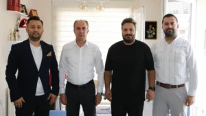 Akyüz’den Kırıkkale FK Başkanı Yahşi’ye hayırlı olsun ziyareti
