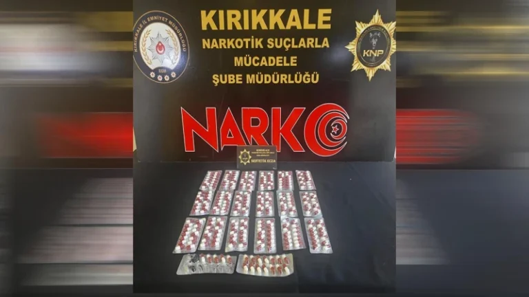 Kırıkkale’de uyuşturucu operasyonu