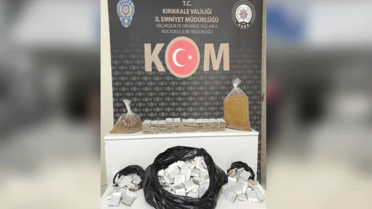 Kırıkkale’de kaçak tütün operasyonu