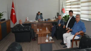 İYİ Parti’den Baro Başkanı Zeki’ye ziyaret