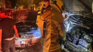 Kırıkkale’de araç yangını korkuttu!