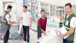 Yeşilay’dan eczacılara ziyaret!
