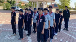 İzciler Hacılar Kasabasında doğa kampında buluştu