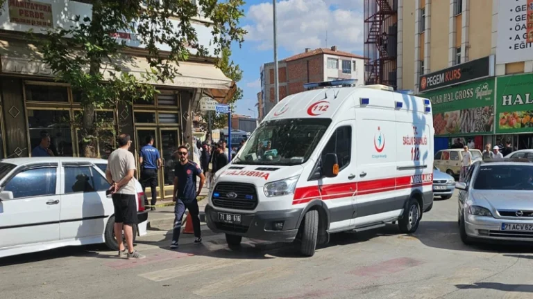 Kırıkkale’de Çarşı Camii önünde silahlı kavga