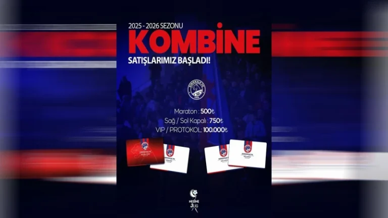 Kırıkkale FK, kombine kart satışlarını başlatıyor