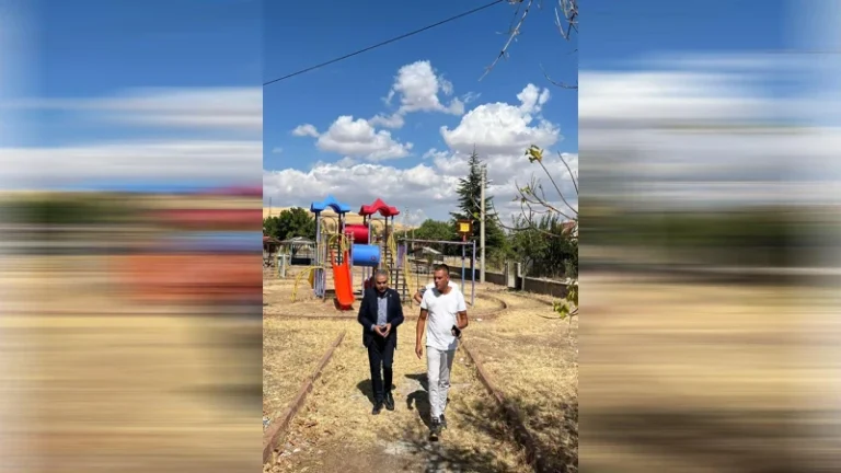 Sulakyurt’ta park ve bahçeler yenileniyor