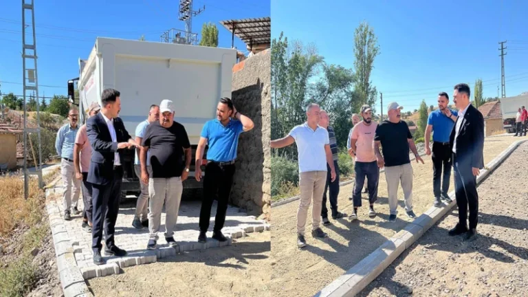 Derekışla Köyü’nün sorunları çözüm buluyor