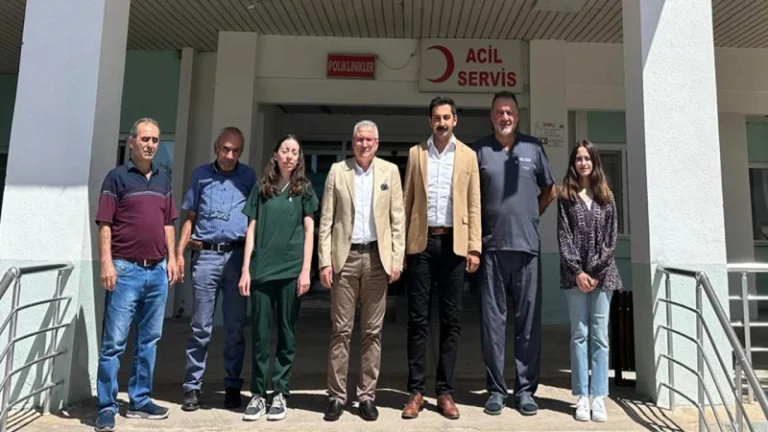 Sağlık-Sen’den Delice hastanesine ziyaret