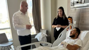 Önal’dan Cebeci’ye geçmiş olsun ziyareti