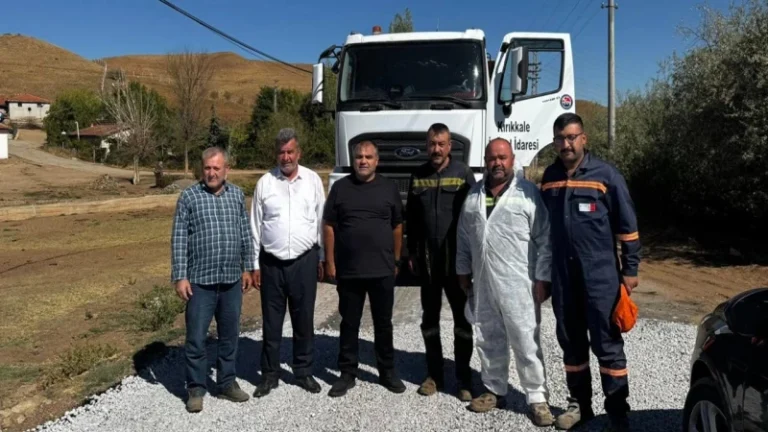 Keskin’de köy yollarının sorunları çözülüyor