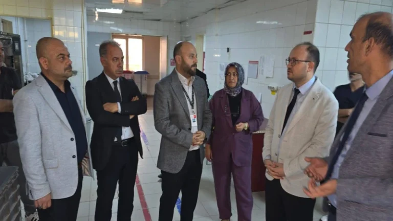 Hastanede çamaşırhane birimine denetim!
