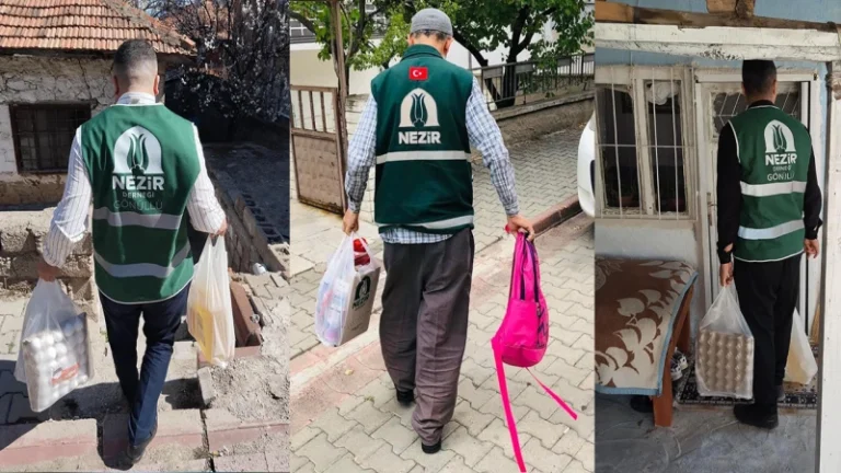 Nezir Derneği, sosyal yardımlarını sürdürüyor