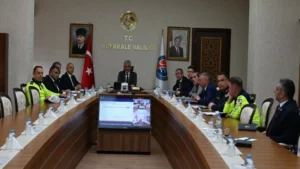 Trafik güvenliği görüşüldü!