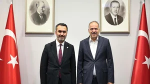 Kaplan, altyapı taleplerini bakanlığa iletti