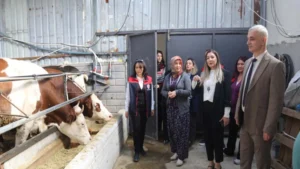 Kırıkkale’de kadın çiftçiler unutulmadı