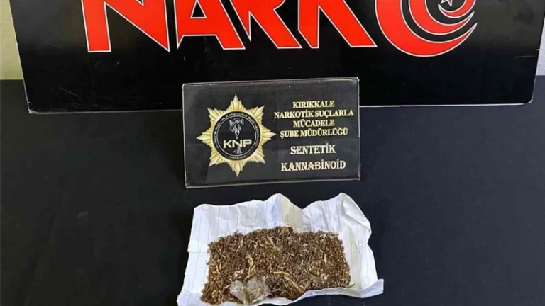 Kırıkkale’de uyuşturucu operasyonu!