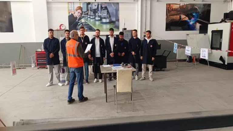 TSO’da CNC MYK sınavı gerçekleştirildi