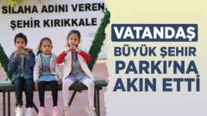 Vatandaş Büyük Şehir Parkı’nda akın etti
