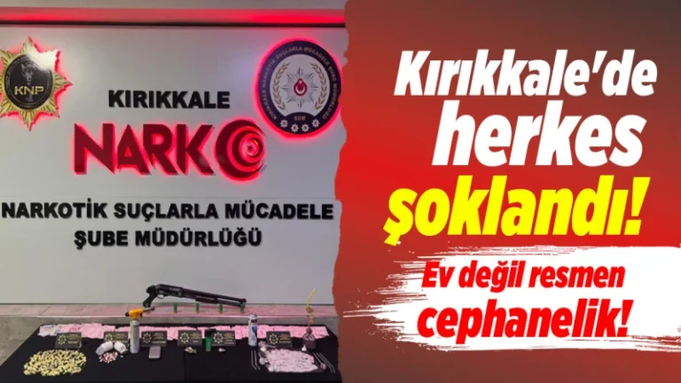 Kırıkkale’de uyuşturucu operasyonu!