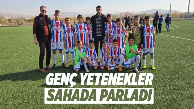 Genç yetenekler sahada parladı