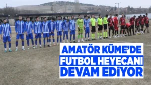 Amatör Küme’de futbol heyecanı devam ediyor