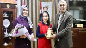 Begüm Çulhaoğlu, Yahşihan’ı gururlandırdı