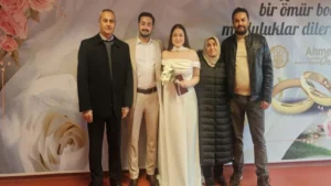 Ünsal ve Timur ailelerinin mutlu günü: 14 Şubat’ta ‘evet’ dediler
