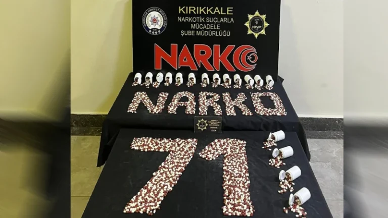 Kırıkkale’de uyuşturucu zanlıları teknik ve fizik takiple yakalandı!
