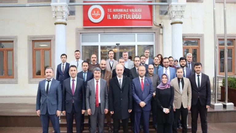 Kırıkkale’nin yeni Müftüsü Abdurrahman Kotan görevine başladı