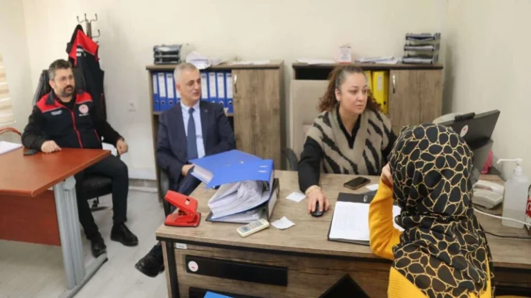 Delice’de çiftçi kayıt sistemi ve tarım çalışmaları incelendi