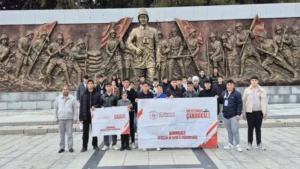 Keskinli gençler bağımsızlık mücadelesine tanıklık etti