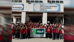 Benim Kulübüm Yeşilay Etkinliği öğrencilerle buluştu