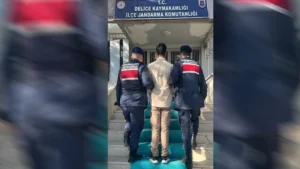 Delice Cezaevinden firar etti! Jandarma yakaladı