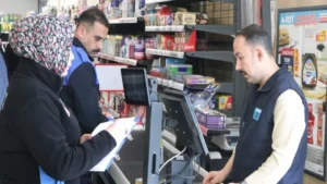 Yahşihan’da marketlere sıkı denetim