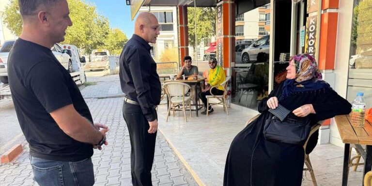 Ahmet Önal, Kaletepe’de esnaf ve vatandaşları dinledi!