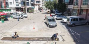 Plevne Caddesi’nde sel ve su taşkınlarına karşı dev hamle