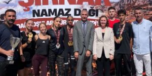 Şırnak’ta Kırıkkale fırtınası! Genç sporcular tarihe geçti