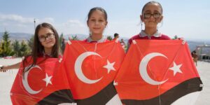 Kırıkkale’den uçurtmalar Filistinli yaşıtları için yükseldi