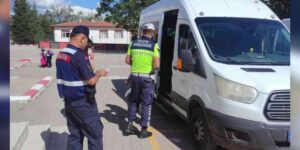 Güdül’de okul servislerine sıkı denetim