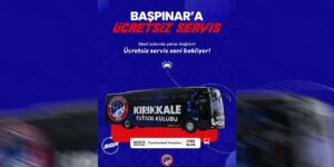 Kırıkkale-Kırşehir maçı için ücretsiz servis kaldırılacak