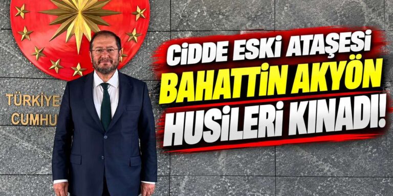 Cidde eski Ataşesi Husileri kınadı!