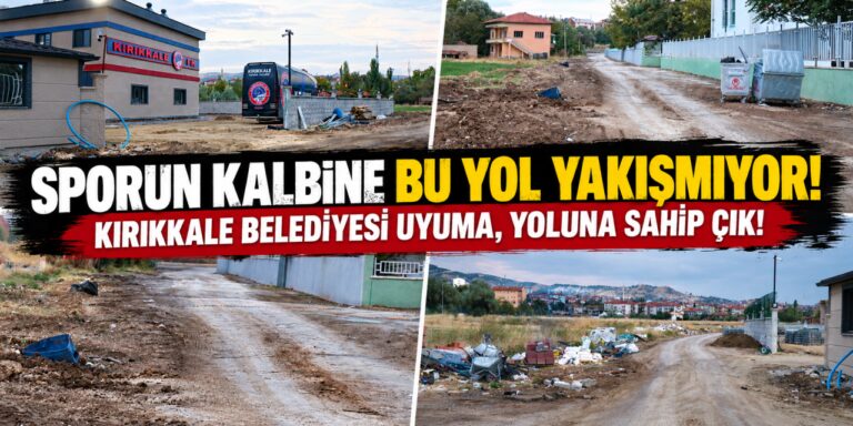 Başpınar Stadyumu yolunda çamur çilesi