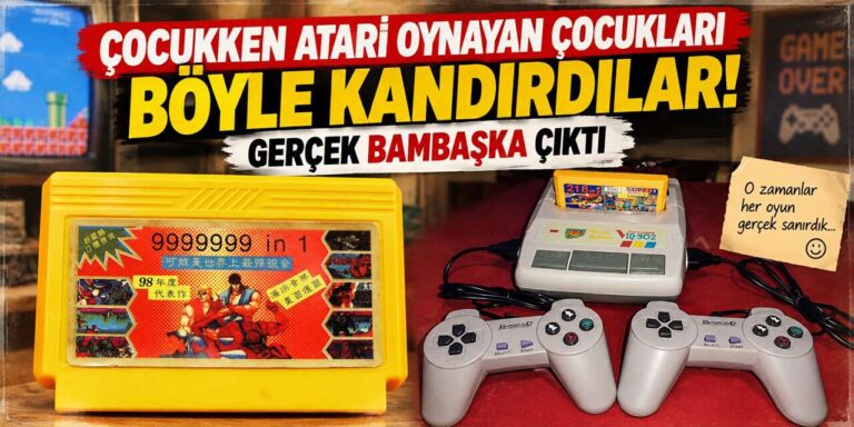 Çocukken bizi böyle kandırdılar! Üzerinde 9999 oyun yazıyordu ama gerçek bambaşkaydı