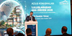 ATO Başkan Yardımcısı Yılmaz, ’1. Uluslararası Gayrimenkul Sektörünün Geleceği Zirvesi’nde konuştu