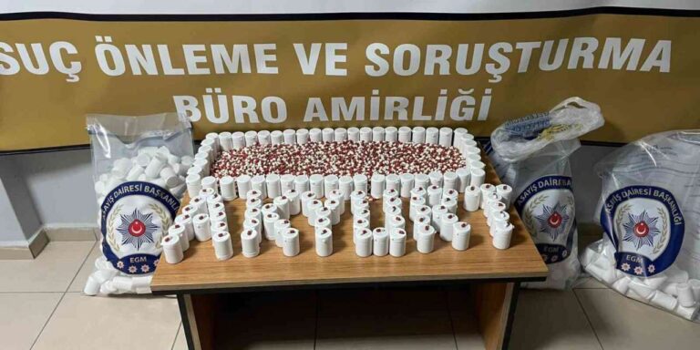 Uyuşturucu operasyonu: 24 bin 330 hap ele geçirildi