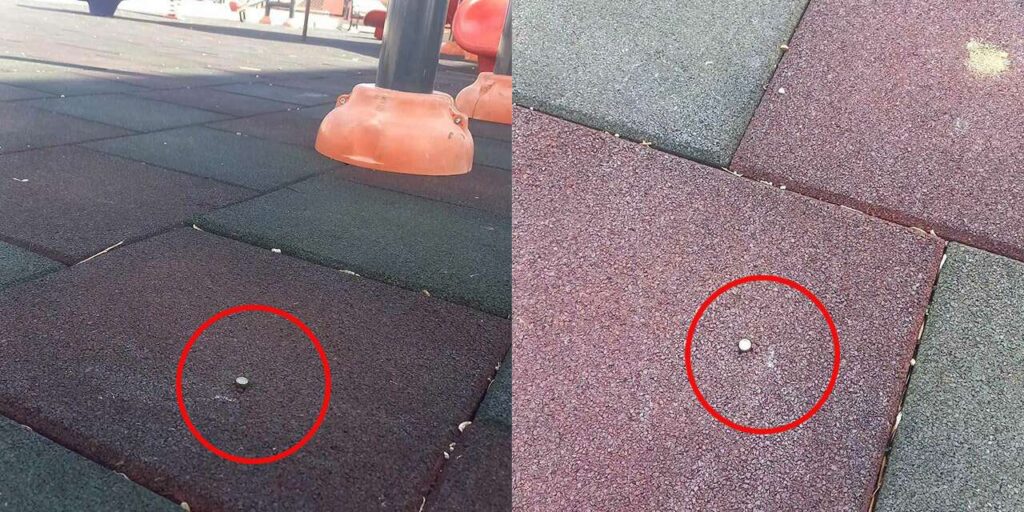 Bahşılı’da çocuk parkına yorgun mermi isabet etti! Aileler büyük korku yaşadı