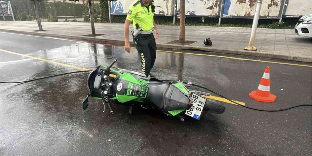 Çorum’da motosiklet kazası: 1 ölü